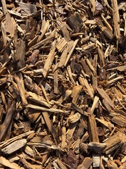 wood shavings background