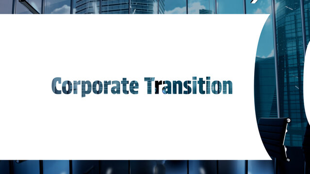 Transition with Text Animation