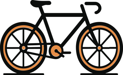 bicycle wheel vector