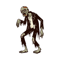 zombie illustration design