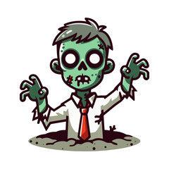 zombie illustration design