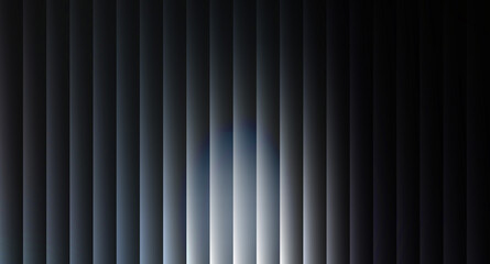 Obraz premium Abstract background with vertical lines and a gradient from dark gray to bright white color