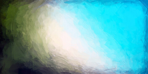 abstract brush stroke blended layered shadow wave effect dark faded dark ash gray military green to beige and blue water color gradient background back drop shore line 	