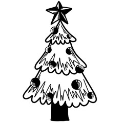Christmas Tree Doodle