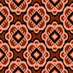 pattern batik flower damask ethnic boho ikat texture tribal geometric background