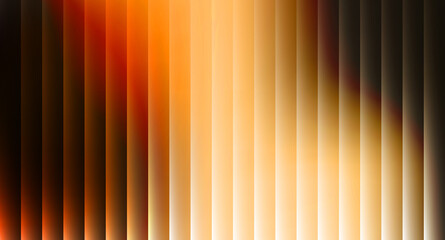 Obraz premium Abstract background with vertical lines in shades of orange and brown creating a modern and dynamic design