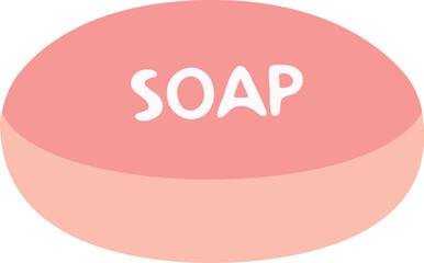 a pink bar of soap icon