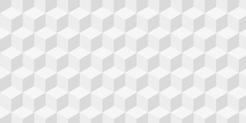 Seamless geometric pattern isometric cubic. Mosaic cube pattern vector tile blank wallpaper.	