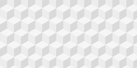 Seamless geometric pattern isometric cubic. Mosaic cube pattern vector tile blank wallpaper.	