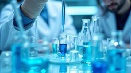 Fototapeta premium Scientific Laboratory Procedures