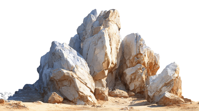 Panoramic view of snow-capped mountain peaks