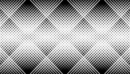 Black and white abstract transition pattern with geometric shapes for modern background and jersey design. Fully editable vector element. Vector Format Illustration 