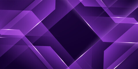 Obraz premium Abstract purple polygon elegant background vector illustration for banner business product presentations