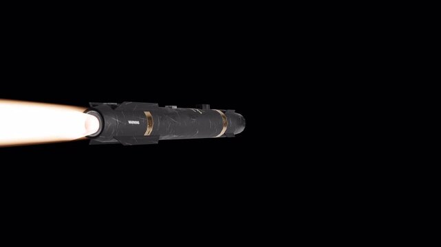 Missile AGM-114 On Alpha Loop