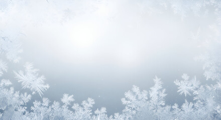 christmas background with snowflakes