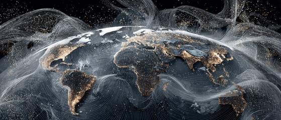 Earth from Space with Global Data Streams