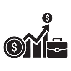 finance icon vector
