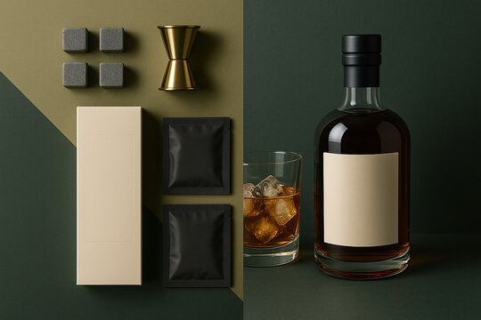 Fotograf&iacute;a con 2 perspectivas - Bebida