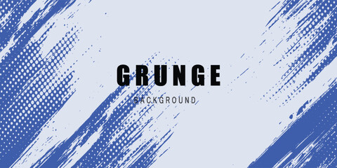 Abstract Blue Diagonal Line Grunge Texture In White Background. EPS 10 VECTOR