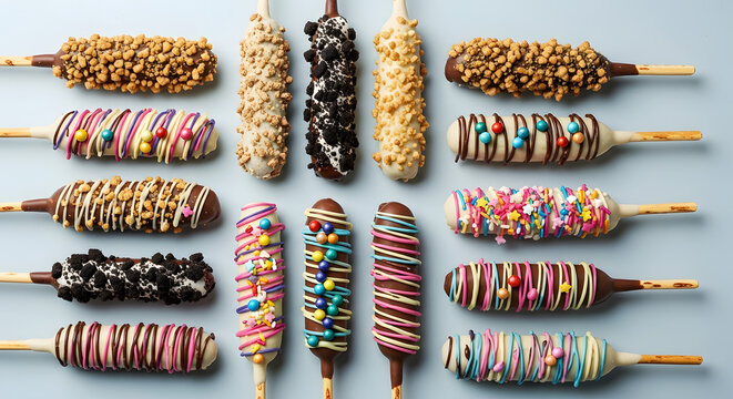 Celebrate Pepero Day with Delicious Chocolate Covered Bananas