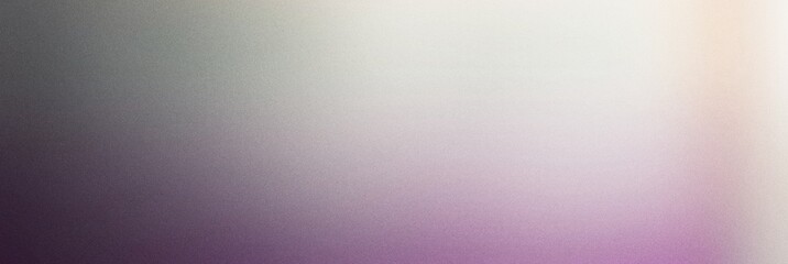 Abstract grainy background with a purple, gray, and white gradient.