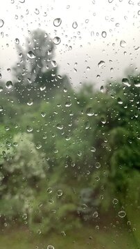 Thunder and rain