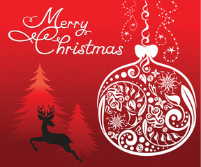 abstract artistic creative christmas background.eps