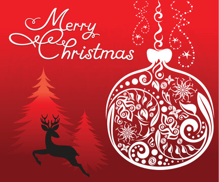 abstract artistic creative christmas background.eps