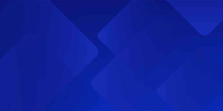 Abstract blue background with glowing geometric lines. Modern blue gradient square shape design. Futuristic technology concept. Suit for brochure, corporate, website, poster, banner, cover modern - Powered by Adobe