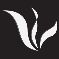 black and white abstract background design. Traditional pattern design