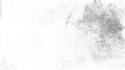 Subtle halftone texture overlay with vintage grunge ink print effect. Monochrome halftone background with subtle splatter and grunge texture. 