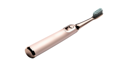 Electric Toothbrush Isolated on Transparent Background