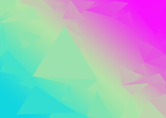 Chromatic Geometry: Abstract Gradient Composition with Translucent Polygonal Layers