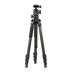 Black professional compact camera tripod stand