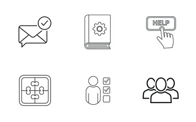 36 Essential Charity & Social Responsibility Line Icons: Complete Vector Bundle for Non-Profit, CSR, Humanitarian, Support, and Volunteer Apps