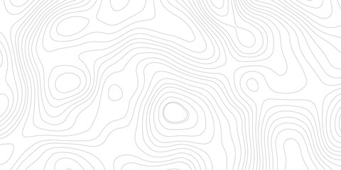 white and  gray contour topo illustrating elevation changes and geographical features with precision. technology modern design white background.