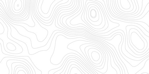 white and  gray contour topo illustrating elevation changes and geographical features with precision. technology modern design white background.