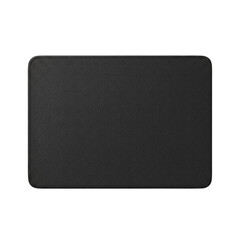 Blank black textured rectangular mouse pad mockup