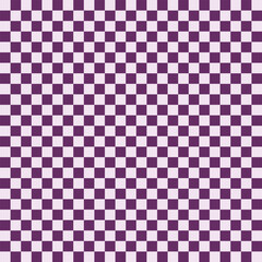 Fototapeta premium Sugar Plum Checkered Pattern. Plum Purple & Lilac Mist Seamless Plaid Background, Dreamy Winter Digital Paper for Feminine Designs, Scrapbook, Wrapping, and Textile Projects