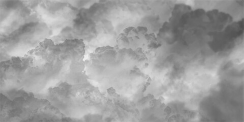 Light Grey and White Abstract Texture. Smoky Grey and White Minimal Background. cloudscape of rain and storm clouds 3d illustration transparent background clip art. Grey storm clouds .
