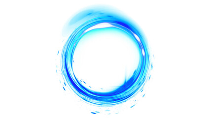 Hd transparent neon glow effects of circles formations 
