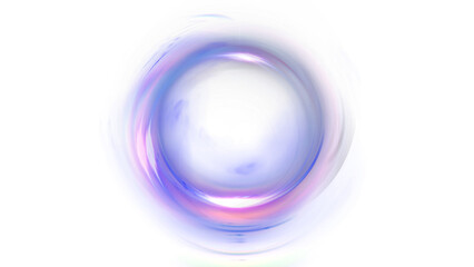 Hd transparent neon glow effects of circles formations 