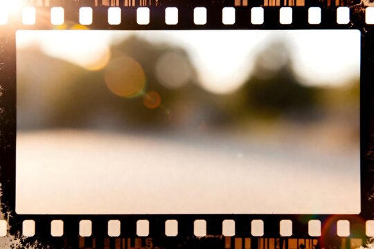 FilmStripFrameBlurrySunset - Powered by Adobe
