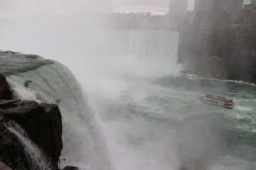 Niagara Falls with Maid of the Mist