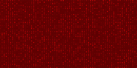 dark red halftone dots background