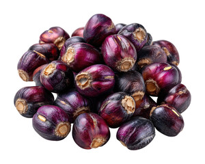 Obraz premium Harvesting purple corn a bountiful food event in nature's realm isolated on transparent background