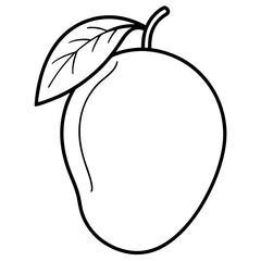 Mango Fruit Vector Illustration
