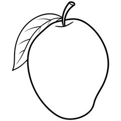 Mango Fruit Vector Illustration