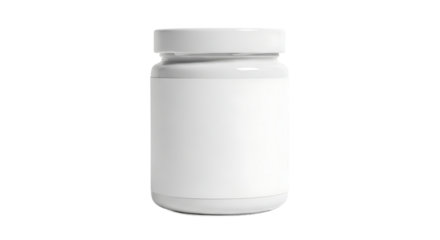 White Plastic Food Jar Display, Container, Studio, Product Mockup, Minimal Environment, Front View, Whisk_28f00dec0e20d779447460b10213aa95dr_transparent.png Concept
