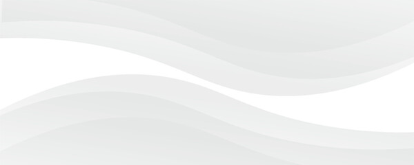 Gray line background curve element with white space for text and message design, overlapping layers, vector illustration